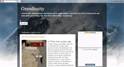 Desktop Screenshot of grandiosity-grandiocity.blogspot.com