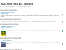 Tablet Screenshot of dimensioneticaenfermera.blogspot.com