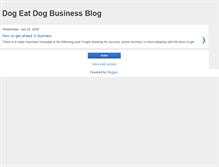 Tablet Screenshot of dogpoet.blogspot.com