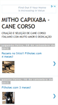 Mobile Screenshot of mithocanecorso.blogspot.com