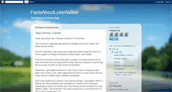 Desktop Screenshot of factsaboutlukewalker.blogspot.com