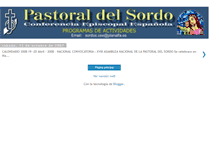 Tablet Screenshot of eventos-pastoraldelsordocee.blogspot.com
