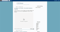 Desktop Screenshot of d10smusica.blogspot.com