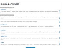 Tablet Screenshot of musica-portuguesa.blogspot.com