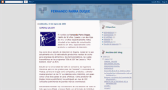 Desktop Screenshot of fernandoparraduque.blogspot.com