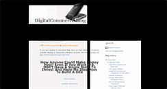 Desktop Screenshot of digital-commerce.blogspot.com