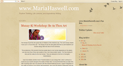 Desktop Screenshot of mariahaswell.blogspot.com