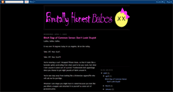 Desktop Screenshot of brutallyhonestbabes.blogspot.com