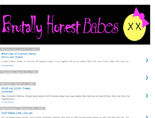 Tablet Screenshot of brutallyhonestbabes.blogspot.com