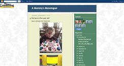 Desktop Screenshot of amommysmonologue.blogspot.com