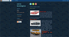 Desktop Screenshot of carrostecnologicos.blogspot.com