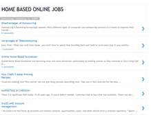 Tablet Screenshot of homebasedonlinejobsinchennai.blogspot.com