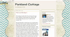 Desktop Screenshot of parklandcottage.blogspot.com