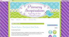 Desktop Screenshot of primaryinspiration.blogspot.com