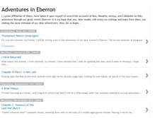 Tablet Screenshot of eberronadventures.blogspot.com