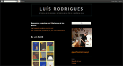 Desktop Screenshot of luisdrrodrigues.blogspot.com