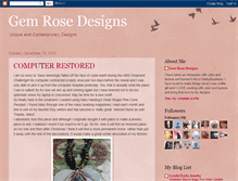 Tablet Screenshot of gemrosedesigns.blogspot.com