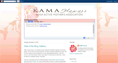 Desktop Screenshot of kamahawaii.blogspot.com