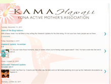 Tablet Screenshot of kamahawaii.blogspot.com