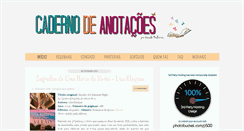 Desktop Screenshot of cadernodaananda.blogspot.com