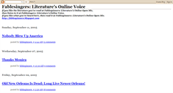 Desktop Screenshot of fablesingers.blogspot.com