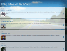 Tablet Screenshot of marco-corona.blogspot.com