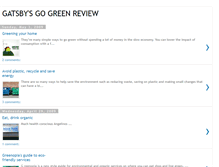 Tablet Screenshot of greengatsbyreview.blogspot.com