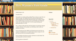 Desktop Screenshot of mrswymansfirstgradenews.blogspot.com