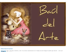 Tablet Screenshot of bauldelarte.blogspot.com