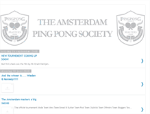 Tablet Screenshot of amsterdampingpong.blogspot.com