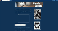 Desktop Screenshot of mundosonoro1.blogspot.com