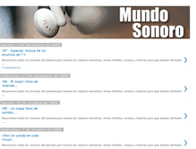 Tablet Screenshot of mundosonoro1.blogspot.com