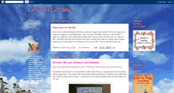 Desktop Screenshot of lenoriaslidlbits.blogspot.com