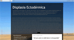 Desktop Screenshot of displasia-ectodermica.blogspot.com