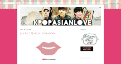 Desktop Screenshot of kpopasianlove.blogspot.com