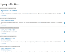 Tablet Screenshot of hyangreflections.blogspot.com