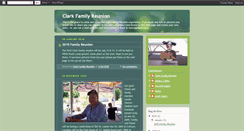 Desktop Screenshot of clarkfamilyreunion.blogspot.com