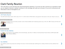 Tablet Screenshot of clarkfamilyreunion.blogspot.com