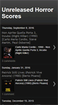 Mobile Screenshot of horrorscores.blogspot.com