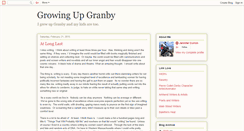 Desktop Screenshot of growingupgranby.blogspot.com