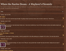 Tablet Screenshot of faeriedreamsfree.blogspot.com