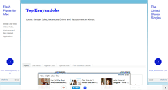 Desktop Screenshot of latestkenyanjobsupdate.blogspot.com