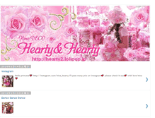 Tablet Screenshot of hearty2.blogspot.com