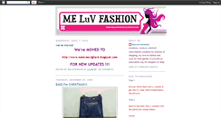 Desktop Screenshot of meluvfashion.blogspot.com