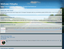 Tablet Screenshot of motivasi-hidup-ku.blogspot.com