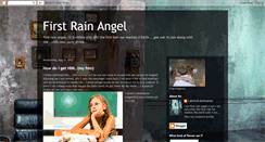 Desktop Screenshot of angelsfirstrain.blogspot.com