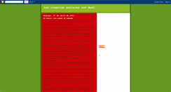 Desktop Screenshot of lascienciassocialesconraul.blogspot.com