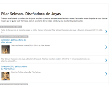 Tablet Screenshot of pilarselman.blogspot.com