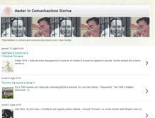 Tablet Screenshot of mastercomunicazionestorica.blogspot.com