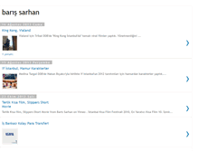 Tablet Screenshot of barissarhan.blogspot.com